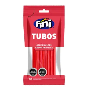 Gomitas Tubos dulces 80g Fini