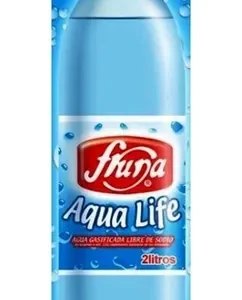 Agua gasificada life fruna 2Lts