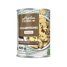 Champiñones enteros Nuestra cocina 425g
