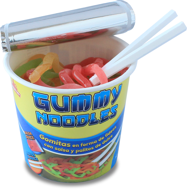 Gummy Noodles fideos dulces 63grs maruchan